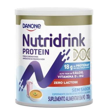 Imagem de Suplemento em pó Nutridrink Protein Danone -700g - Sem Sabor, 700g, Se