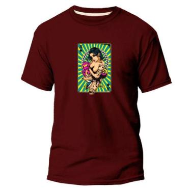 Imagem de Camiseta Algodão Premium Estampa Digital Arte Poker Baralho - NoBrand,