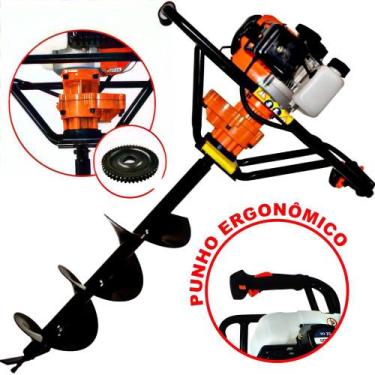 Imagem de Perfurador de Solo Vulcan Trent VPS520 2T 52CC 2,5CV á Gasolina, Mola 