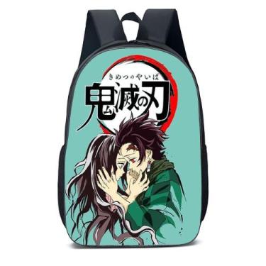 Imagem de Mochila Escolar Infanto Juvenil Demon Slayer Anime Novidades 0531 - Ge