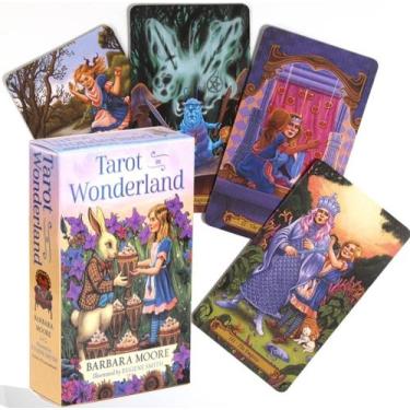 Imagem de Tarot In Wonderland Deck Tarô No País Das Maravilhas Baralho de Cartas
