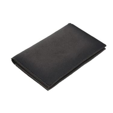 Imagem de Carteira Masculina Slim Pequena Porta Cartão Várias Cores Moda Nobuck 