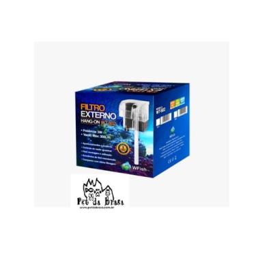 Imagem de WFish Filtro Externo Hang-On WF-802 - 300l/h 127V