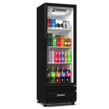 Imagem de Refrigerador Expositor Vertical Vrs16 Preto 453 Litros Porta Vidro Inverter Bivolt - Imbera