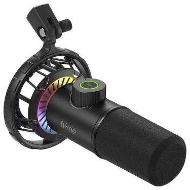 Imagem de Microfone Fifine K658 RGB - Preto