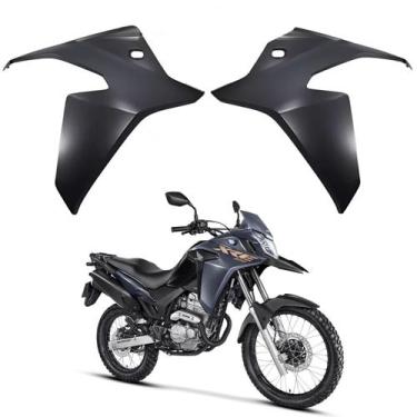 Imagem de Carenagem Asa Tanque Aba Lateral Guia Ar Honda Xre 300 Cinza 2020 2021