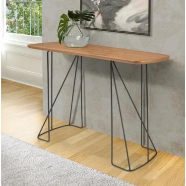 Imagem de Aparador Laminado com Estrutura Metalica - Made Wood, Largura 160cm X 