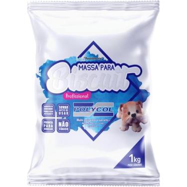 Imagem de Massa de Biscuit PROFISSIONAL 1kg - Polycol