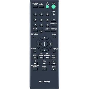 Imagem de Novo controle remoto RMT-D187A para Sony CD DVD Player DVP-SR200P DVP-NS710H DVP-NS728H DVP-NS718H DVP-SR101 DVP-NS710H DVP-NS611H DVP-NS717HP DVP-PR50P DVP-PR30 DVP-PR60P DVP-SR60P DVP-SR60P 400P