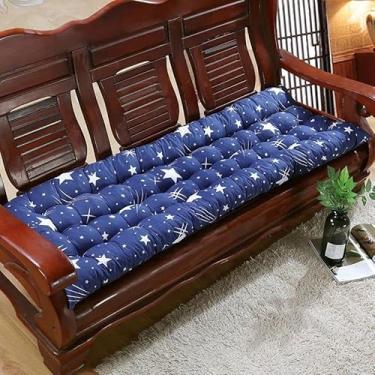 Imagem de Almofada premium para espreguiçadeira, espuma resistente às intempéries e de alta resiliência para poltrona reclinável de pátio, espreguiçadeira ao ar livre, secagem rápida(Type B,53 * 150cm)