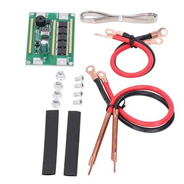 Imagem de Conjunto Portátil de Soldador de Ponto PCB de Alta Temperatura para Armazenamento Tery e Projetos de Placa de Circuito DIY (Kit Completo Sem Habitação)