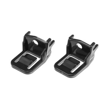 Imagem de X AUTOHAUX 2 peças de clipe de farol dianteiro esquerdo preto Nº 33155-TEA-T01/33155-TBA-A01 para Honda Civic 2016-2020