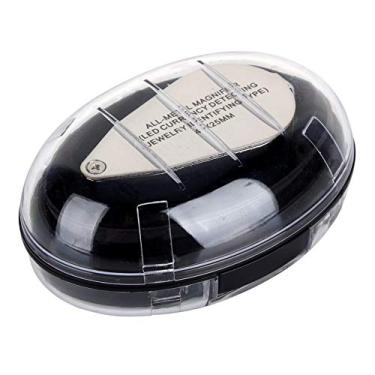 Imagem de Lupa Com Revestimento de Metal Completo, Identificação de Joias Com Detecção de Moeda LED, 3 LEDs para Placa de Circuito de Iluminação, Jardinagem, Educação, Residências e