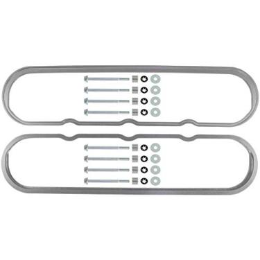 Imagem de ICT Billet Espaçador de tampa de válvula série LS LS1 LS2 LS3 LS7 LSX 3/20.3 cm .375 para espaçador de folga de rolo de montagem alto compatível com Chevy LS 1997-up 551641-3