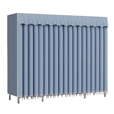 Imagem de Guarda-roupa Armário portátil para pendurar roupas, armário temporário para sala de estar, lindo armário de armazenamento para quarto armário