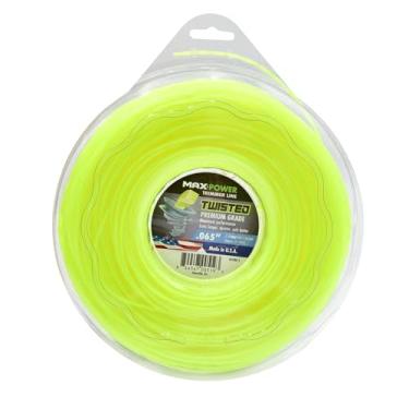 Imagem de Maxpower Linha de aparador torcida premium 338812, linha de corte torcido de 0,065 cm, comprimento de 1,5 m