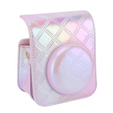 Imagem de Kit de Acessórios Compatível Com Instaxs Mini 12 Câmera Instantânea, Inclua Capa de Couro PU, álbum de Fotos e Molduras, Adesivo de Bricolage, Shell de Passe de Embarque (Roxo)