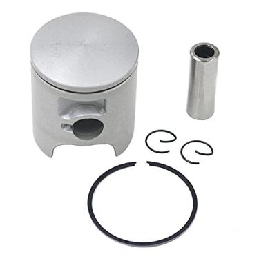 Imagem de Conjunto de juntas de anéis de pistão 47,5 mm ~ 48,5 mm para YZ85 YZ 85 2002 2003 2004 2005 2006 2007 2008 2009-2018 Kit de anéis de pistão de motocicleta (48 mm (tamanho grande 50)