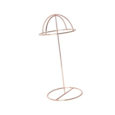 Imagem de Ｂｅｓｇａ Hat Stand Wig Stand, Robusta Moldura Multiplumes Formado da estável Rack Rack Head Model Display para casa,