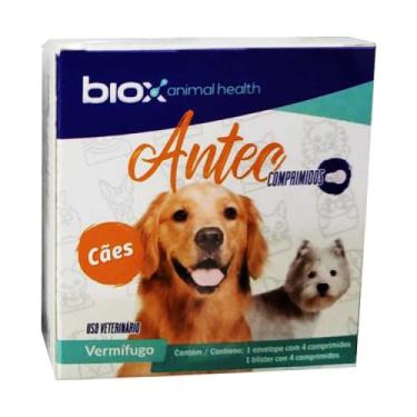 Imagem de V Antec Cães Vermifugo Cx 04 Comprimidos - Biox - Biox Animal Health