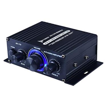 Imagem de Mini amplificador de potência de áudio 12V amplificador para sistema de áudio doméstico