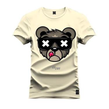 Imagem de Camiseta Premium 100% Algodão Ótima Qualidade Urso Bolado - NoBrand, P