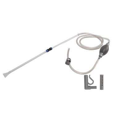 Imagem de Aspirador de Cascalho para Aquário, Bomba de Sifão para Limpeza de Tanque de Peixes, Trocador de água de Aquário, Mangueira de Sifão Manual para Remover e Trocar água ou Areia Em