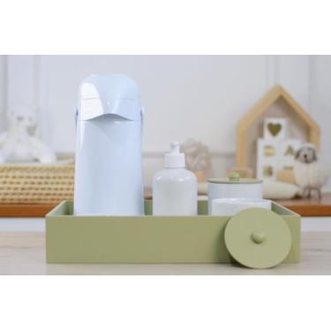 Imagem de Kit Higiene Bebê + Porcelanas + Saboneteira Gel + Termica K064 - Ciran