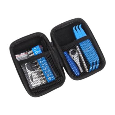 Imagem de rockible Chave de catraca de bicicleta, kit de ferramentas de reparo de pneus de bicicleta para bicicletas de montanha, biciclo multitool, alavanca de pneu de