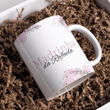 Imagem de Caneca Personalizada Com Nome Dinda/Dindo /Madrinha/Padrinho - Castelo