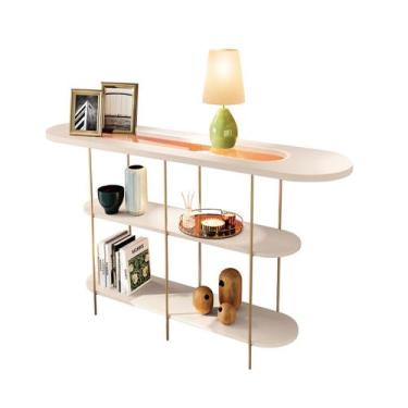 Imagem de Aparador Buffet Filadélfia Off White 135x79 Com Prateleiras-EdeCasaMov