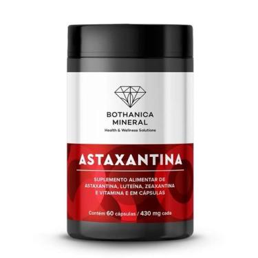 Imagem de Astaxantina Bothanica Mineral 60 cápsulas Sabor:Sem sabor
