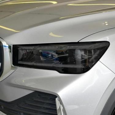 Imagem de LYBQFZ Película transparente protetora de farol de carro adesivo de reparo de TPU protetor antiarranhões para Geely Monjaro 2021-2023