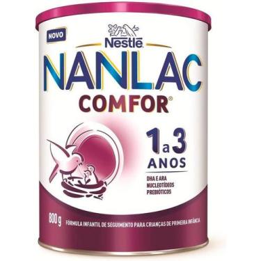 Imagem de Nanlac comfor 1 a 3 anos 800g - NESTLE, 800g, Leite