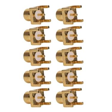 Imagem de MCX PCB Solding Boet Socket End 4 Pin Connector Feminino Pacote a Granel Ofc Material 50OHMS Antena Rotativa Assenções Wi -Fi Hotspots