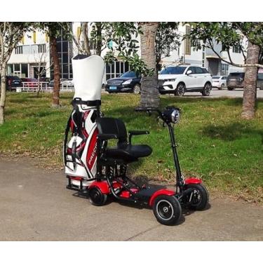 Imagem de Carrinho de golfe elétrico de quatro rodas dobrável 800w/36v