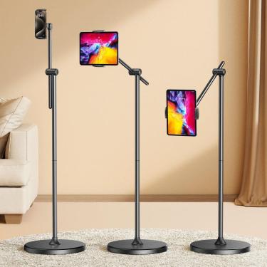 Imagem de Suporte de chão para tablet DIMONCOAT com rotação de 360° ajustável em altura