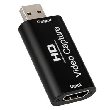 Imagem de Placa de Captura HDMI para USB 4K 1080p Full HD, Captura Vídeo para Celular, PC e Lives