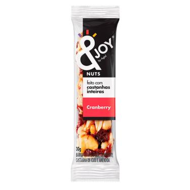 Imagem de Barra de Nuts  Cranberry 30g - &Joy