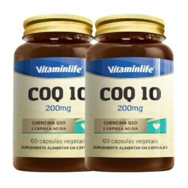 Imagem de COQ10 Coenzima Q10 Diversas Quantidades 200mg 60 Cápsulas Vegetais Vit