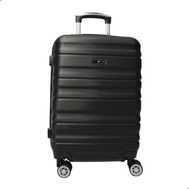Imagem de Mala Cruzeiro Tamanho 20 Material Rígido ABS Rodas 360 Modelo 1006 Preto