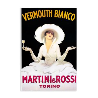 Imagem de Stupell Industries Vermute Vintage Lady Advertising Wall Plaque Art, design por Marcus Jules, 25 x 38 cm