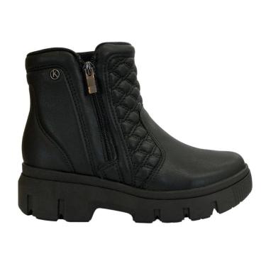 Imagem de Bota Kolosh C3370 Feminino Preto cano baixo