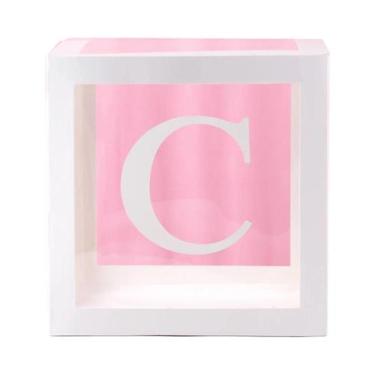 Imagem de Caixa de Balão Transparente para Chá de Bebê, Aniversário e Casamento,