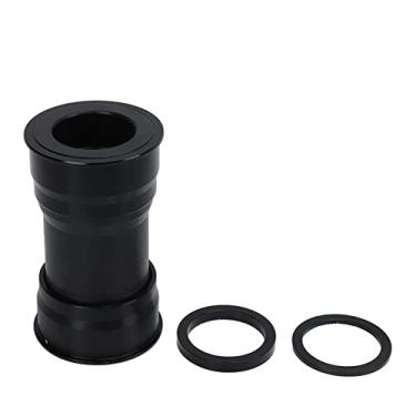 Imagem de Bike Bottom Bracket Alta Resistência Alumínio Liga Imprensa Em Bike Center Shaft com arruelas Durável e Leve para Mountain Bike e Road Cycling 86.5mm Largura