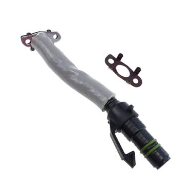 Imagem de 55587854 Tubo Turbo Oil Linha de Retorno para Chevy Cruze Sonic Trax Buick Encore 1.4L Motor Turbocompressor Linha de Mangueira de Retorno de Óleo 55569839