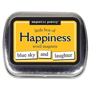 Imagem de Magnetic Poetry - Little Box of Happiness Kit - Words for Refrigerator - Write Poems and Letters on The Fridge - Made in The USA
