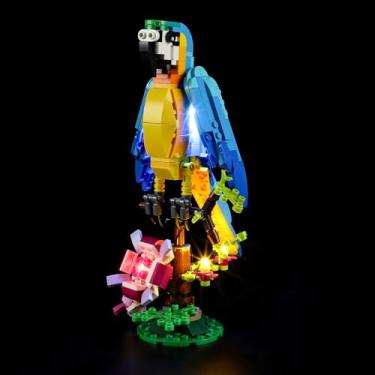Imagem de GEAMENT LED Light Kit Compatible with Lego Exotic Parrot - Lighting Set for Creator 31136 (Model Set Not Included)