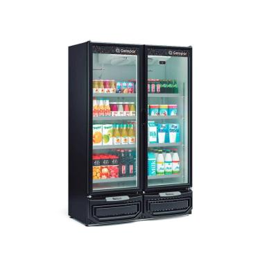 Imagem de Refrigerador Vertical 2 Portas Gelopar 957L GCVR-950 Preto - 220V