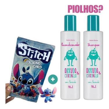 Imagem de 1 Shampoo + 1 Recondicionador Contra Piolhos + Coloring card - Abelha 